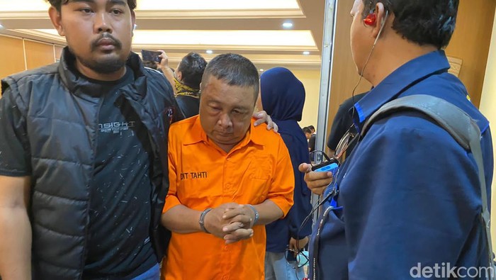 Pembunuh wanita dalam karung di kolong tol Jakut (Wildan Noviansyah/detikcom)