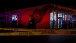 Polisi Amankan TKP Penembakan di Pantai Hollywood