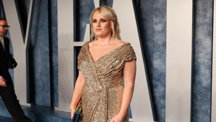 BEVERLY HILLS, CALIFORNIA - MARCH 12: Rebel Wilson attends the 2023 Vanity Fair Oscar Party Hosted By Radhika Jones at Wallis Annenberg Center for the Performing Arts on March 12, 2023 in Beverly Hills, California. (Photo by Cindy Ord/VF23/Getty Images for Vanity Fair)