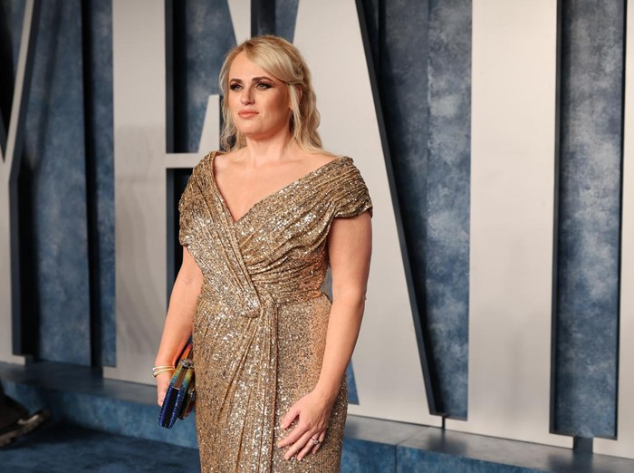 BEVERLY HILLS, CALIFORNIA - MARCH 12: Rebel Wilson attends the 2023 Vanity Fair Oscar Party Hosted By Radhika Jones at Wallis Annenberg Center for the Performing Arts on March 12, 2023 in Beverly Hills, California. (Photo by Cindy Ord/VF23/Getty Images for Vanity Fair)