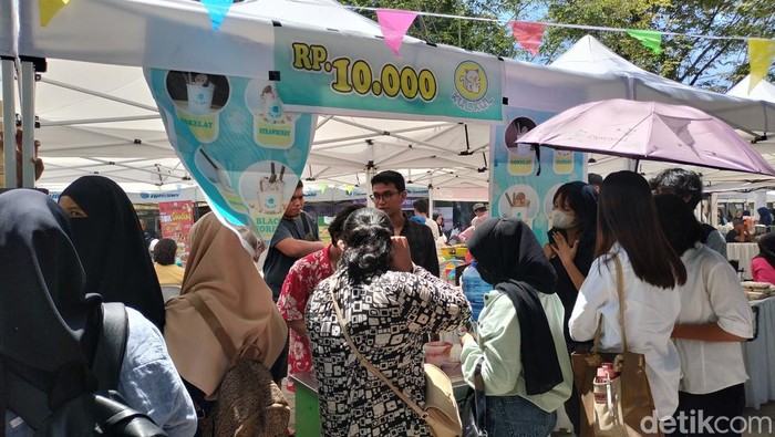 Suasana Market Preneur 2023 diadakan di Universitas Sumatera Utara (USU)
