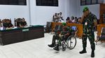 Tangis Oknum TNI Pembawa Sabu saat Divonis Seumur Hidup