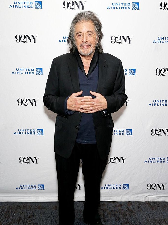 NEW YORK, NEW YORK - APRIL 19: Al Pacino attends a conversation with Al Pacino at The 92nd Street Y, New York on April 19, 2023 in New York City. (Photo by Dominik Bindl/Getty Images)