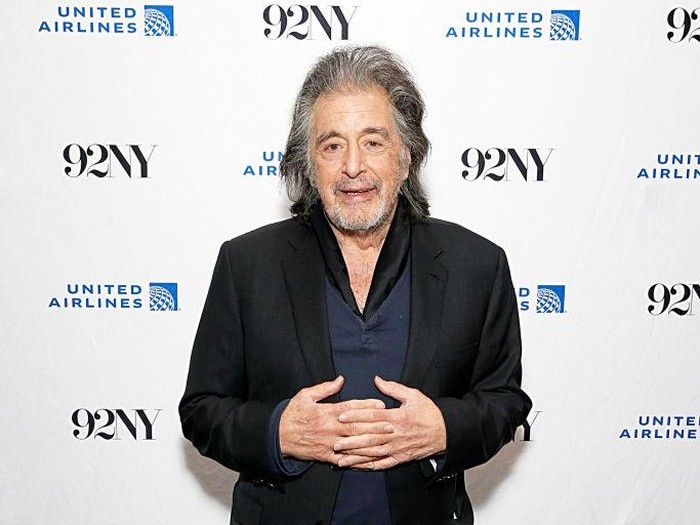 Al Pacino NEW YORK, NEW YORK - APRIL 19: Al Pacino attends a conversation with Al Pacino at The 92nd Street Y, New York on April 19, 2023 in New York City. (Photo by Dominik Bindl/Getty Images)