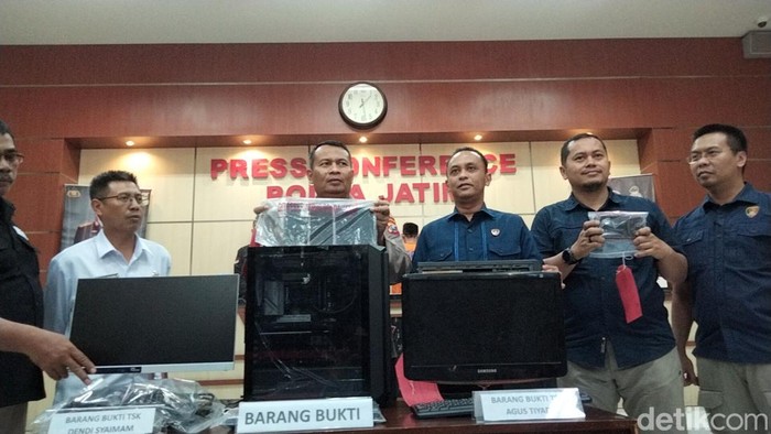 Dua hacker ITS dan Pemprov Jatim diamankan polisi