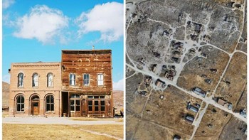 Bodie - terletak di Californias Mono County - adalah kota pertambangan emas yang didirikan pada tahun 1859 . Pada puncaknya, itu adalah rumah bagi 10.000 orang . Setelah penambangan berakhir pada tahun 1942, masyarakat meninggalkan daerah tersebut. Kota Bodie sekarang menjadi bagian dari Taman Bersejarah Negara Bagian California dan tetap terpelihara dengan baik. Pengunjung dapat melihat kuburan dan sekitar 100 bangunan dari pemukiman aslinya. Foto: Ranker