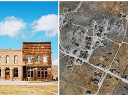 Pemandangan Menyeramkan dari Atas Tempat Terbengkalai