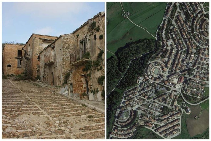 Gambar satelit tempat terbengkalai