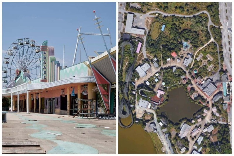 Gambar satelit tempat terbengkalai