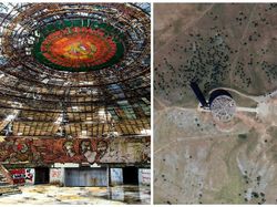 Pemandangan Menyeramkan dari Atas Tempat Terbengkalai