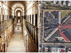 Pemandangan Menyeramkan dari Atas Tempat Terbengkalai