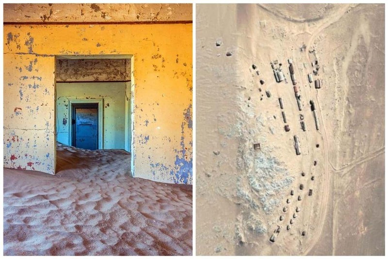 Gambar satelit tempat terbengkalai