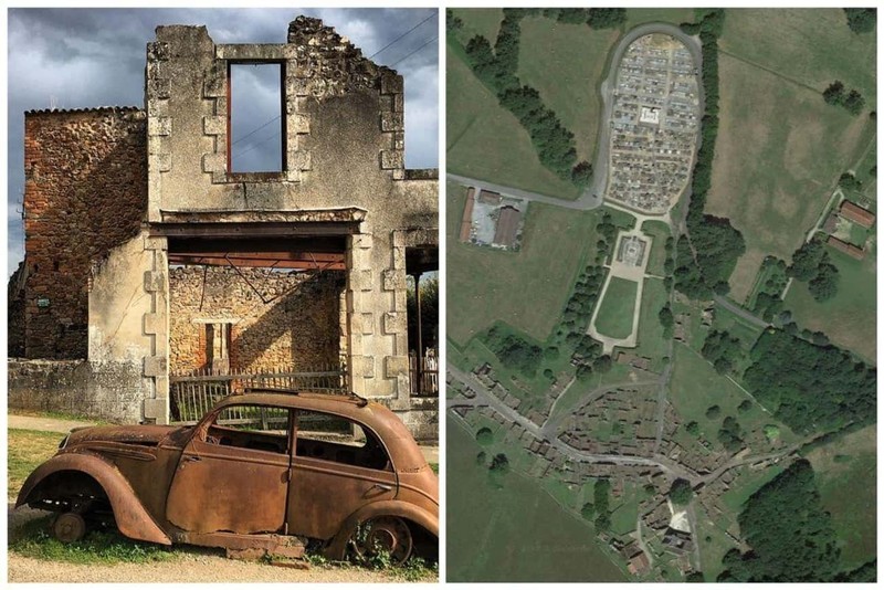 Gambar satelit tempat terbengkalai