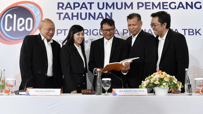 PT Sariguna Primatirta Tbk, emiten produsen Air Minum Dalam Kemasan (AMDK) Cleo, mengumumkan rencana peningkatan kapasitas produksi dan pengembangan jaringan distribusinya.