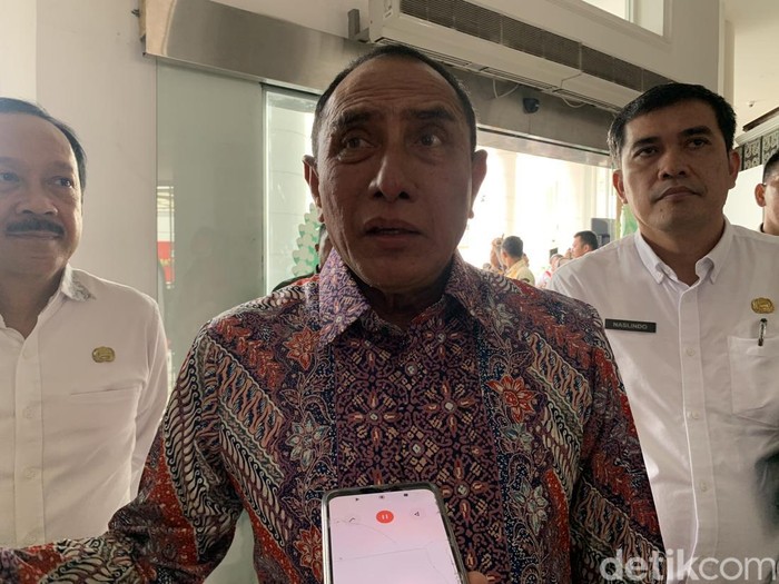 Gubernur Sumut Edy Rahmayadi. (Kartika Sari/detikSumut)