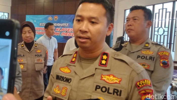 Kapolres Klaten AKBP Warsono.
