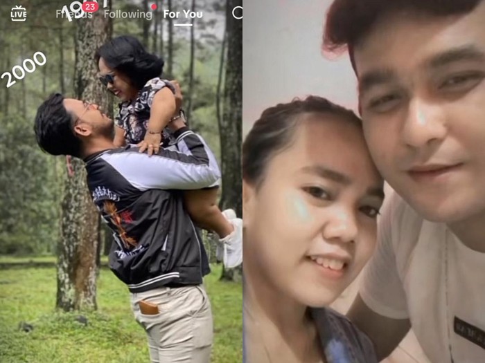 Kisah pasangan viral di media sosial, Lae Vilencia dan kekasihnya.