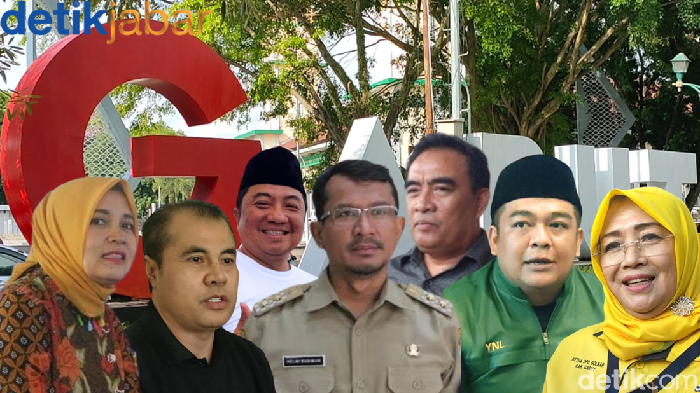 Kolase 7 Tokoh Calon Bupati Garut