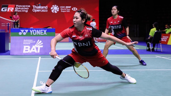 Ganda putri Indonesia Lanny Tria Mayasari/Ribka Sugiarto di Thailand Open 2023