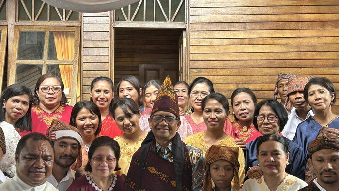 Mahfud di NTT (Kadek-detikcom)