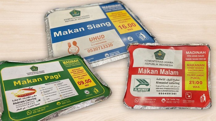 Makanan jemaah haji RI