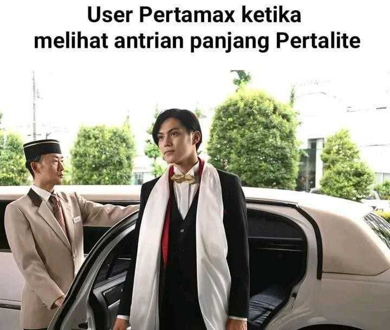 Meme ini gambarkan privilege jadi sultan alias orang kaya. Semoga detikers dilimpahkan rezeki melimpah juga, aamiin paling kenceng!