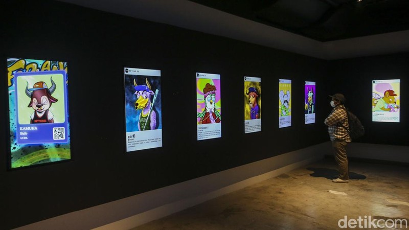 Pameran bertajuk Non-Fungible Token (NFT) digital art digelar di NFTone Gallery, Jakarta, yang menampilan 2.000 karya. Penasaran?