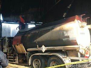 Satu Terluka Akibat Ledakan Gudang Diduga Penimbun BBM di Lampung