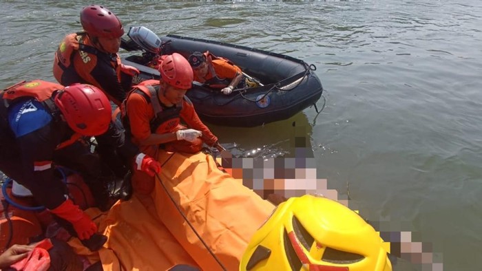 Pencari ikan di Sidoarjo yang tenggelam di Sungai Porong ditemukan meninggal dunia