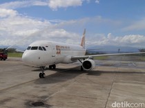 Detik-detik Pesawat Air Super Jet Gagal Terbang di Bandara Lombok
