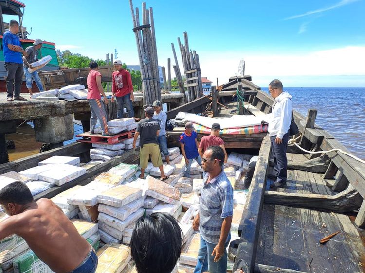 Potret Daging Kerbau Impor Ilegal Disita dari Kapal hingga Ditimbun di TPA