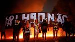 Protes UU, Masyarakat Adat Suku Guarani Mbya Blokir Jalan di Brasil