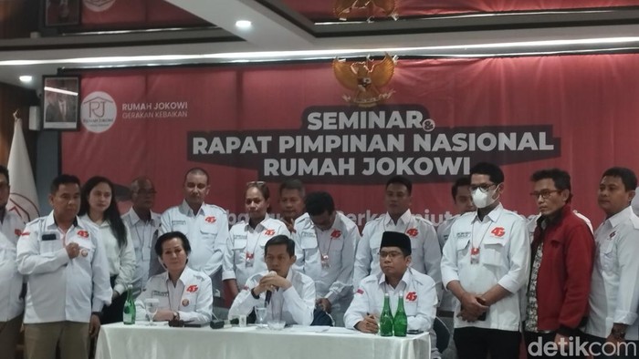 Relawan Rumah Jokowi (Brigitta Belia/detikcom)