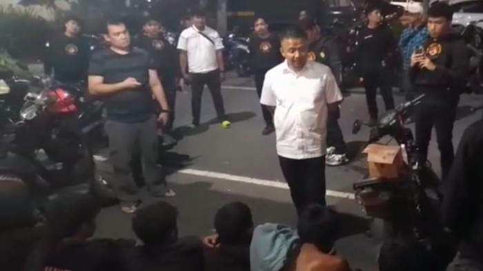 Sembilan remaja terlibat geng motor diamankan Polrestabes Medan. (Istimewa)