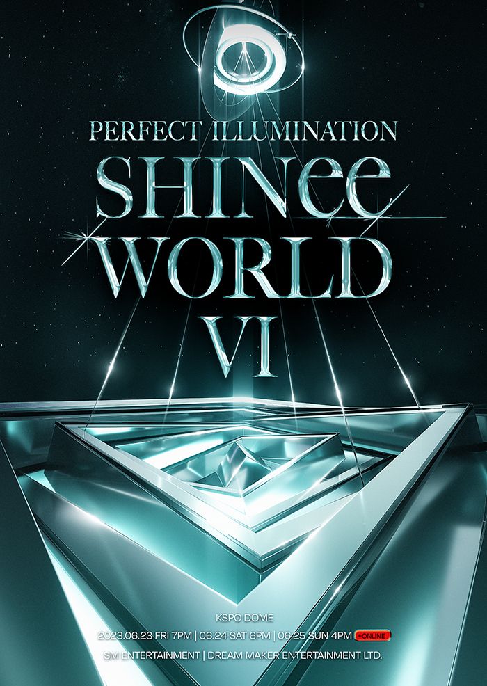 Poster konser SHINee World VI [Perfect Illumination].
