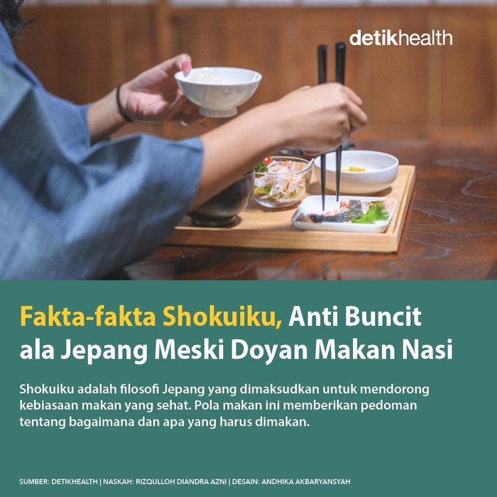 Shokuiku - pola makan ala jepang penangkal buncit tanpa harus pantang nasi