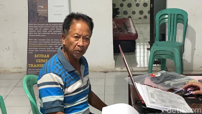 Tampang guru SD di Pinrang yang jadi tersangka pencabulan terhadap 12 muridnya.
