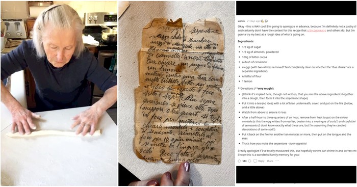 Salut! Netizen Jadi Detektif  Bantu Salin Resep Kuno Keluarga Ini