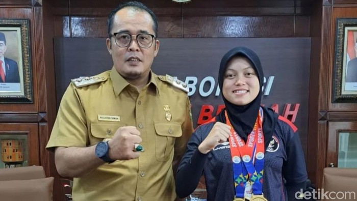 Wawalkot Medan Aulia Rachman bertemu dengan Dara Latifa.