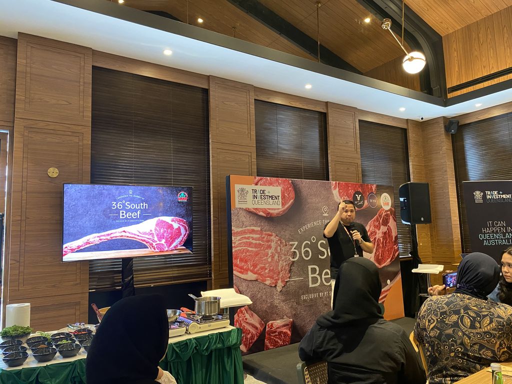 36 South Beef, daging sapi Australia yang berkualitas ada di Butler's Steak