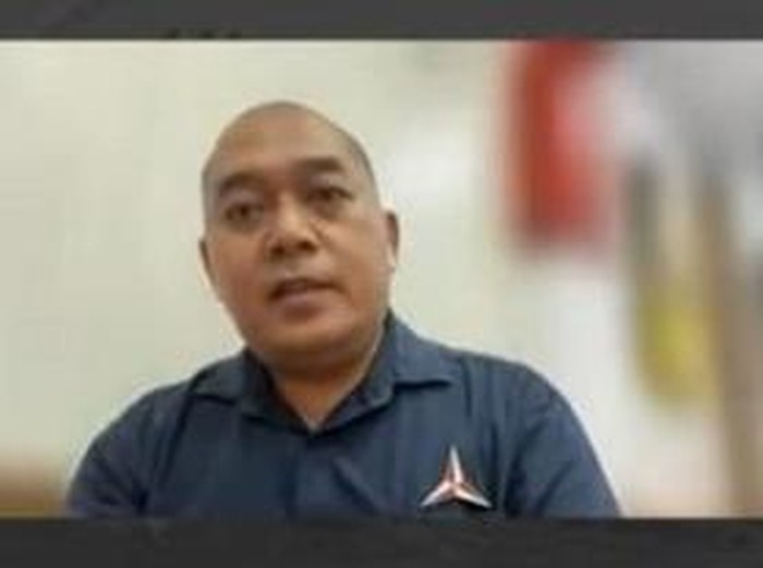 Wakil Sekretaris Jenderal Partai Demokrat Agust Jovan Latuconsina (Tangkapan Layar)