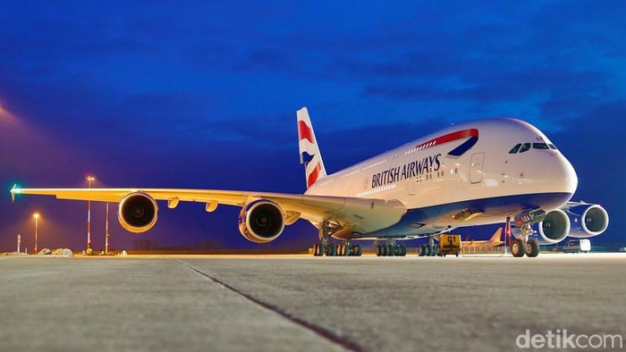 Airbus A380-800 kepunyaan British Airways