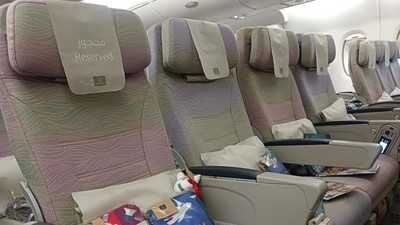 Penampakan Kabin Mewah Pesawat Terbesar di Dunia Airbus A380-800