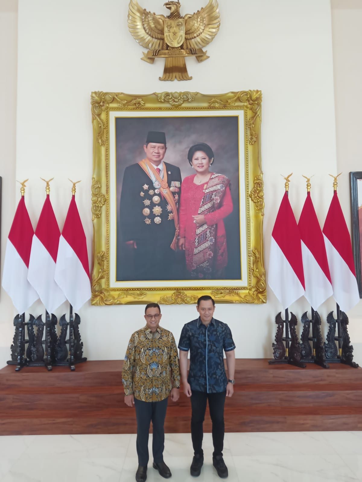 Anies dan SBY di Pacitan