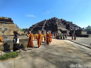 Jadwal Rangkaian Kegiatan Peringatan Waisak 2023 di Candi Borobudur