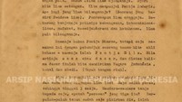 Pidato Soekarno mengenai usulan nama Pancasila sebagai dasar negara, 1 Juni 1945. Dok. ANRI, M Yamin No 84 a