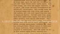Pidato Soekarno tentang usulan lima prinsip dasar negara Republik Indonesia, 1 Juni 1945. Dok. ANRI, M Yamin No 84 a