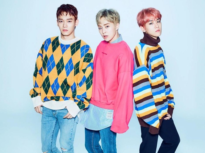 Chen, Baekhyun, dan Xiumin EXO