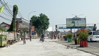 Pengecoran ini sudah berjalan sejak Sabtu (27/5) lalu. Pengecoran sudah selesai dilakukan namun masih menunggu kering untuk dapat dibuka kembali. 