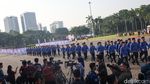 Momen Jokowi Pimpin Upacara Hari Lahir Pancasila di Monas